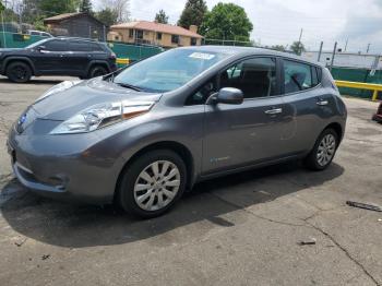  Salvage Nissan LEAF