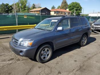  Salvage Toyota Highlander