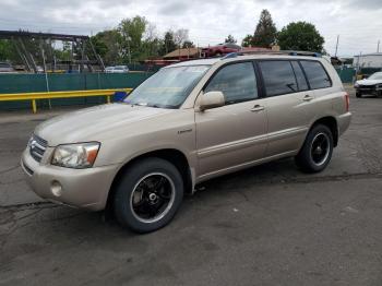  Salvage Toyota Highlander