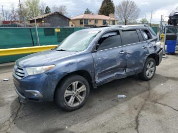  Salvage Toyota Highlander