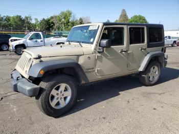  Salvage Jeep Wrangler