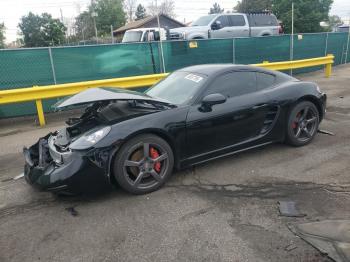  Salvage Porsche Cayman