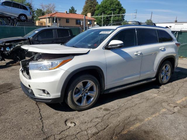  Salvage Toyota Highlander