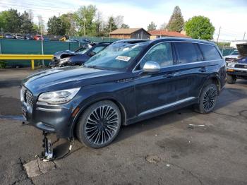  Salvage Lincoln Aviator