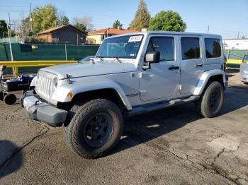  Salvage Jeep Wrangler