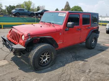  Salvage Jeep Wrangler