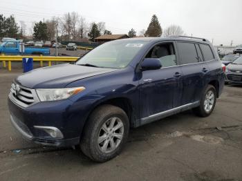  Salvage Toyota Highlander