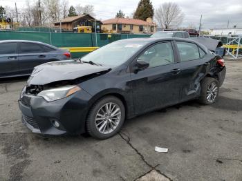  Salvage Toyota Corolla