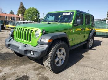  Salvage Jeep Wrangler