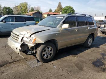  Salvage Toyota Highlander