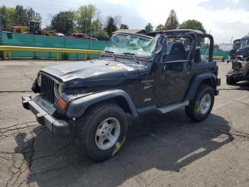  Salvage Jeep Wrangler