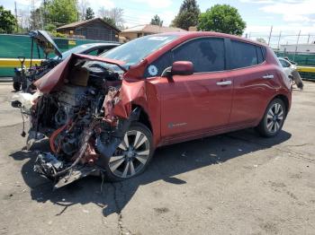  Salvage Nissan LEAF