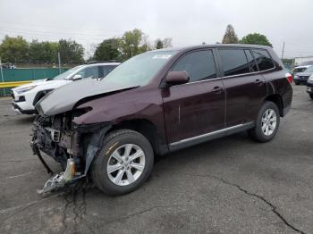  Salvage Toyota Highlander