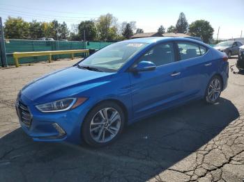  Salvage Hyundai ELANTRA