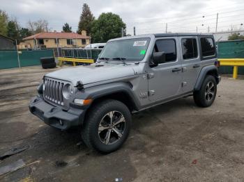  Salvage Jeep Wrangler
