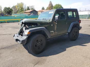  Salvage Jeep Wrangler