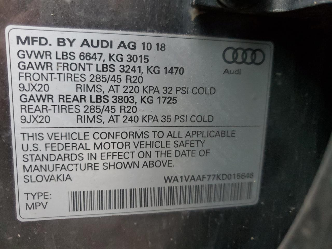 Audi Q7 Prestige Image 10