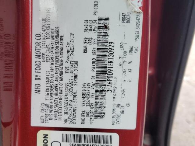 Ford Fusion Titanium Image 9