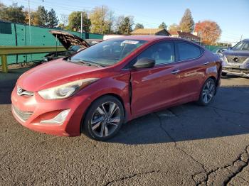  Salvage Hyundai ELANTRA