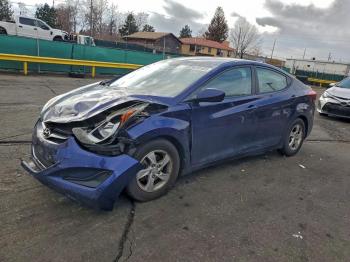  Salvage Hyundai ELANTRA