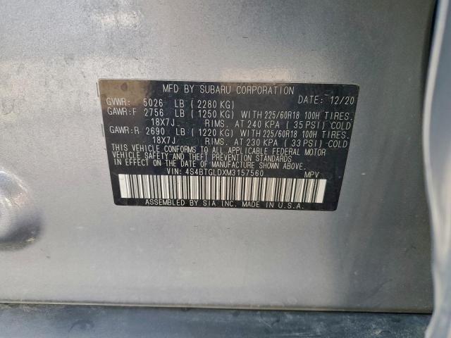 Subaru Outback Onyx Edition Xt Image 10