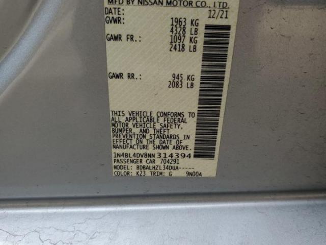 Nissan Altima Sv Image 10