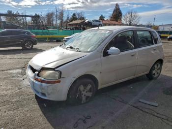  Salvage Chevrolet Aveo