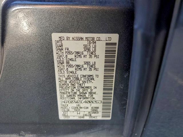 Nissan Frontier Crew Cab Le Image 8