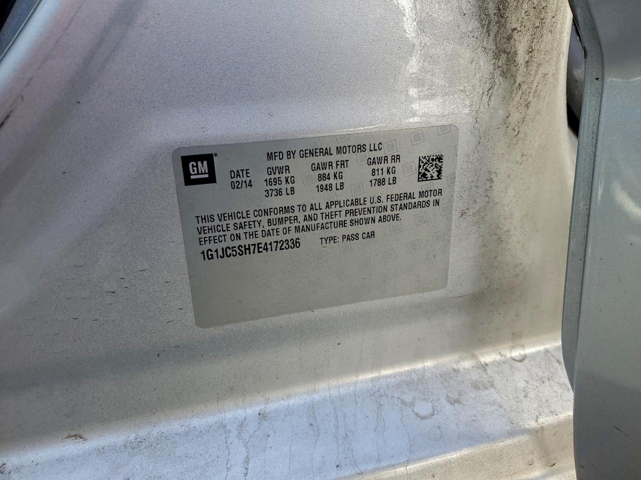 Chevrolet Sonic Lt Image 12