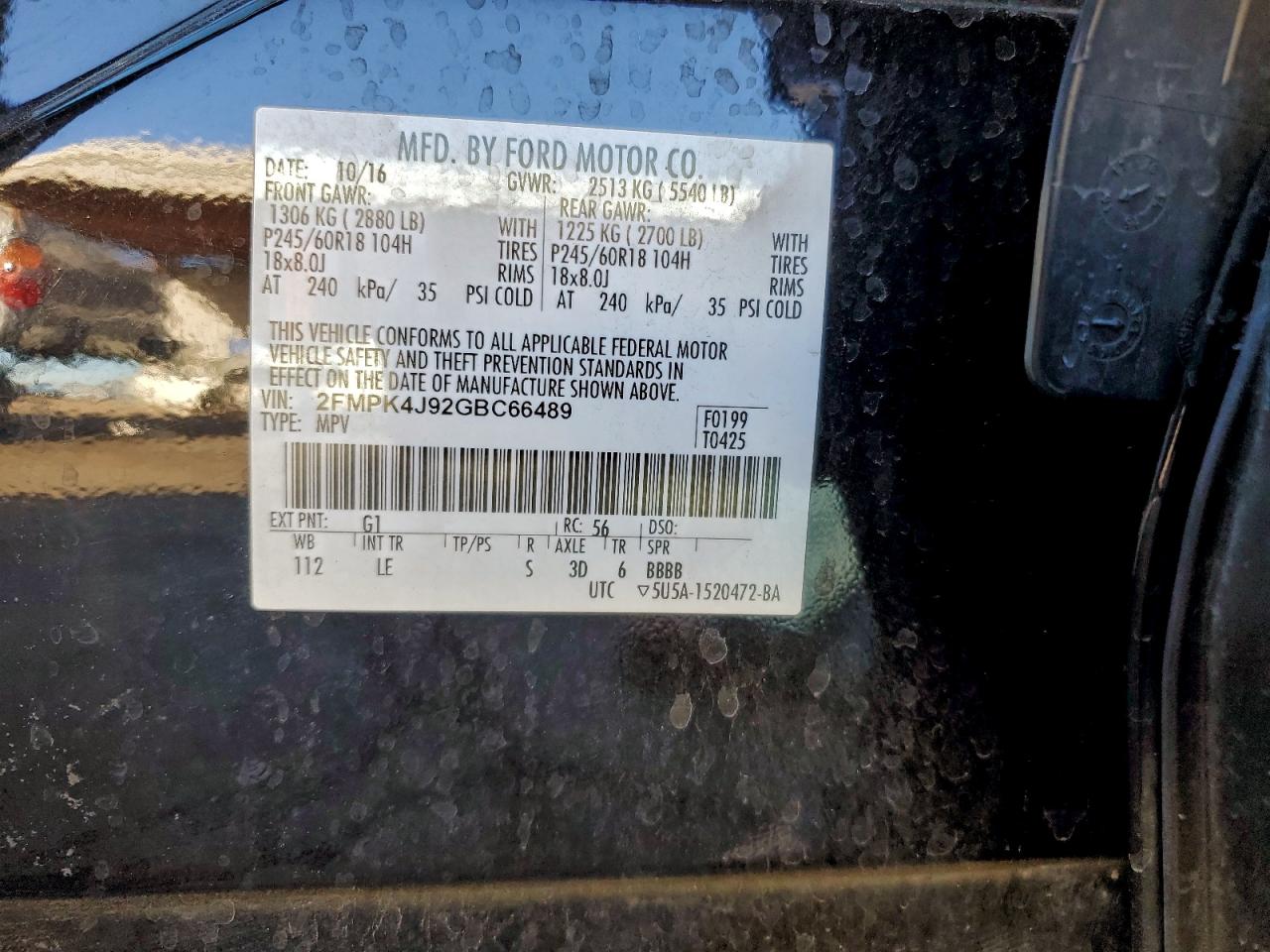 Ford Edge Sel Image 9