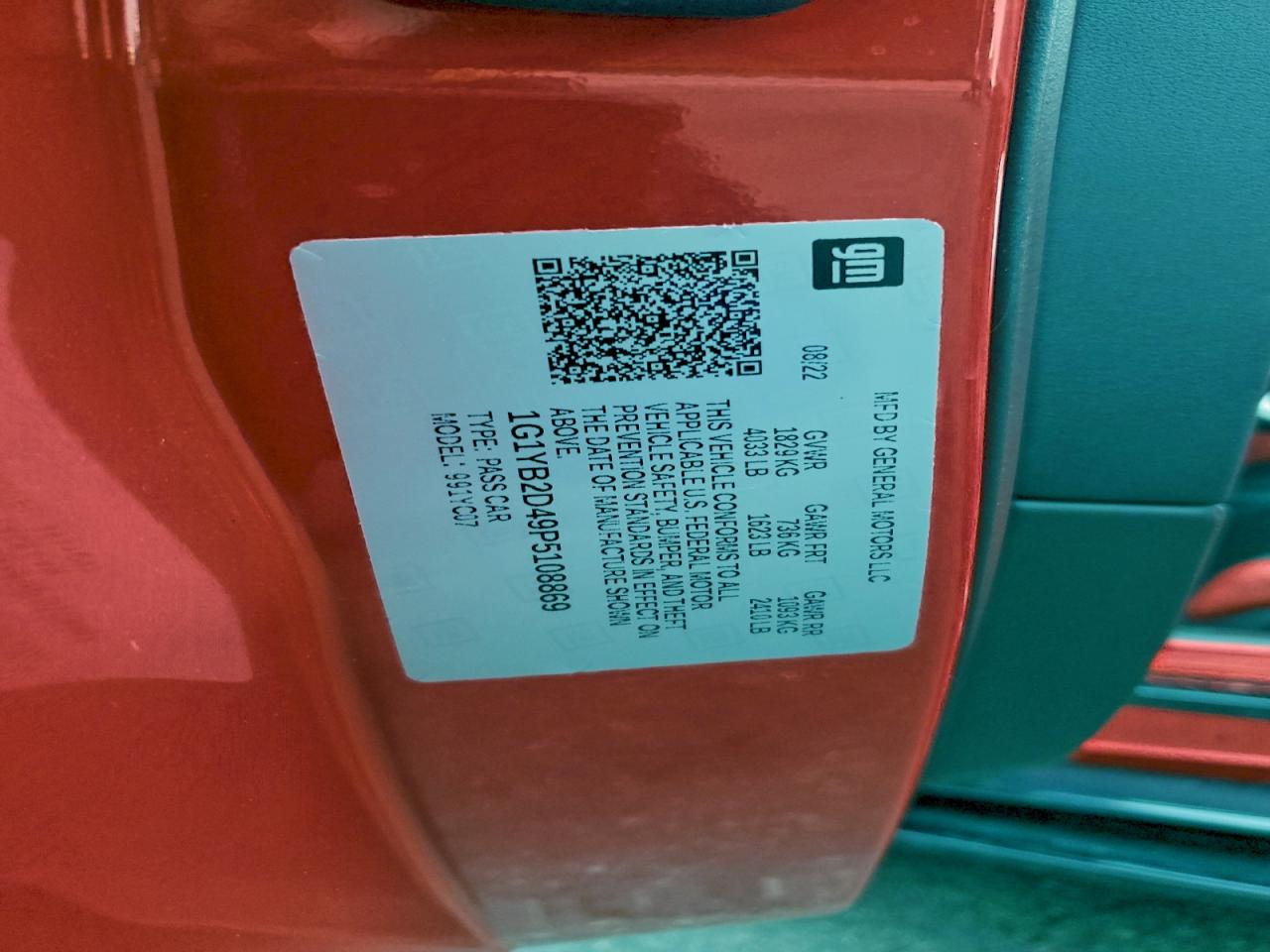 Chevrolet Corvette Stingray 2lt Image 4