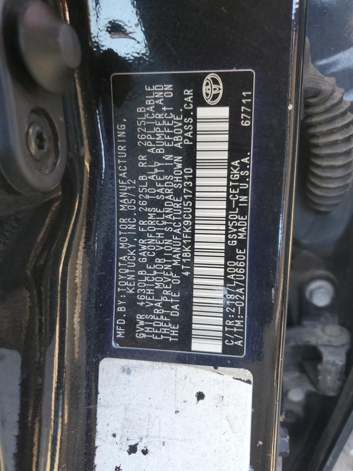 Toyota Camry Se Image 2