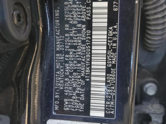 Toyota Camry Se Image 2