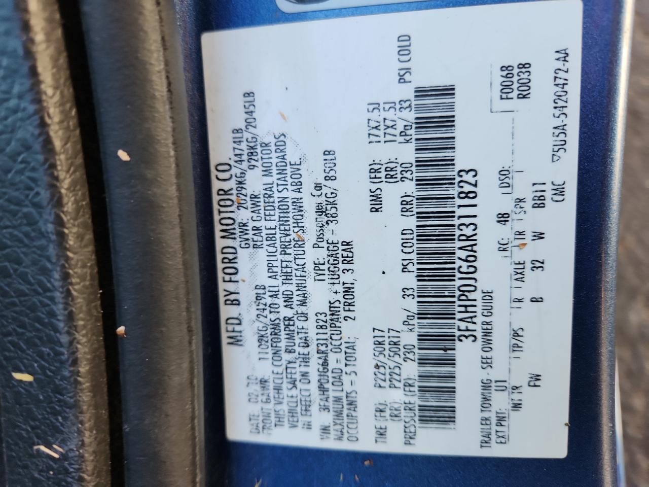 Ford Fusion Sel Image 7