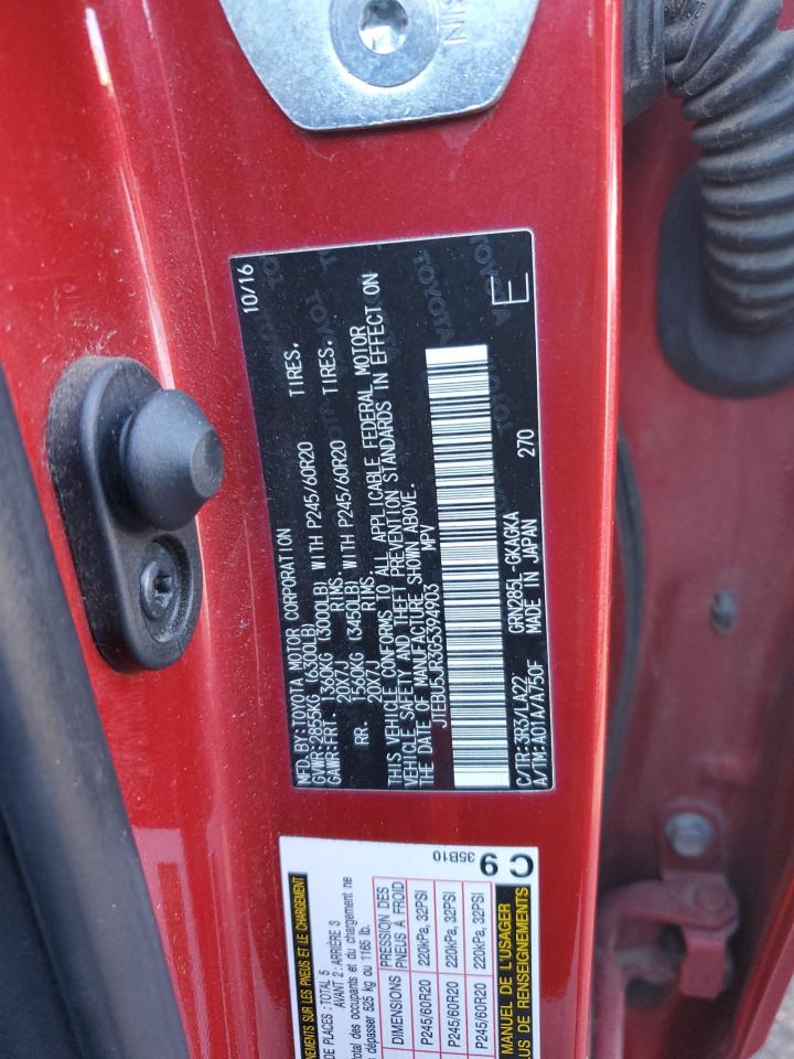 Toyota 4Runner Sr5/sr5 Premium Image 12