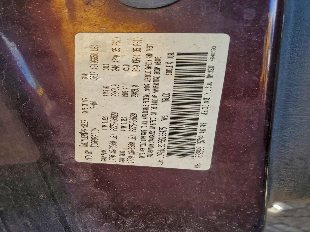 Dodge Ram 1500 St Image 8