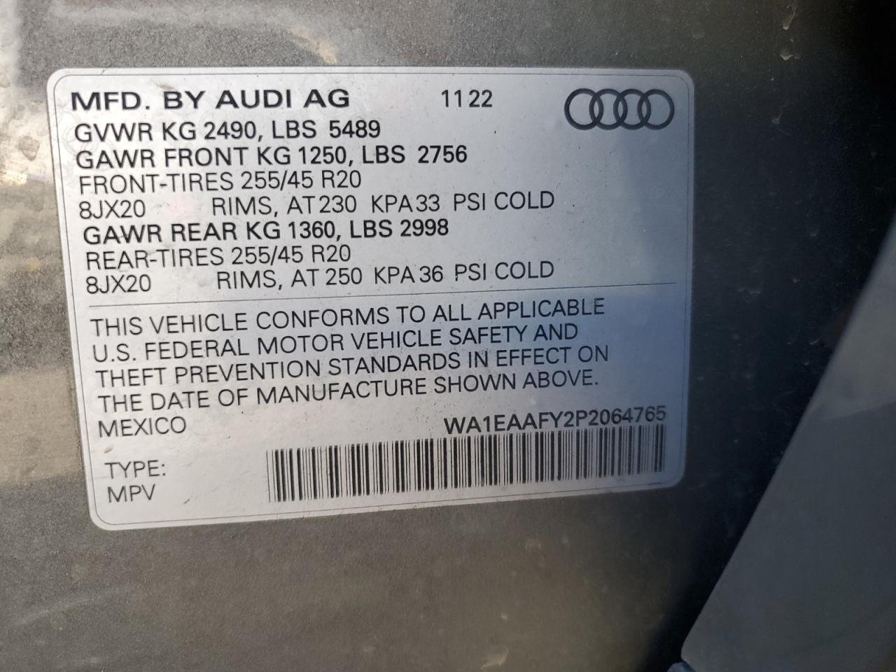 Audi Q5 Premium Plus 45 Image 10