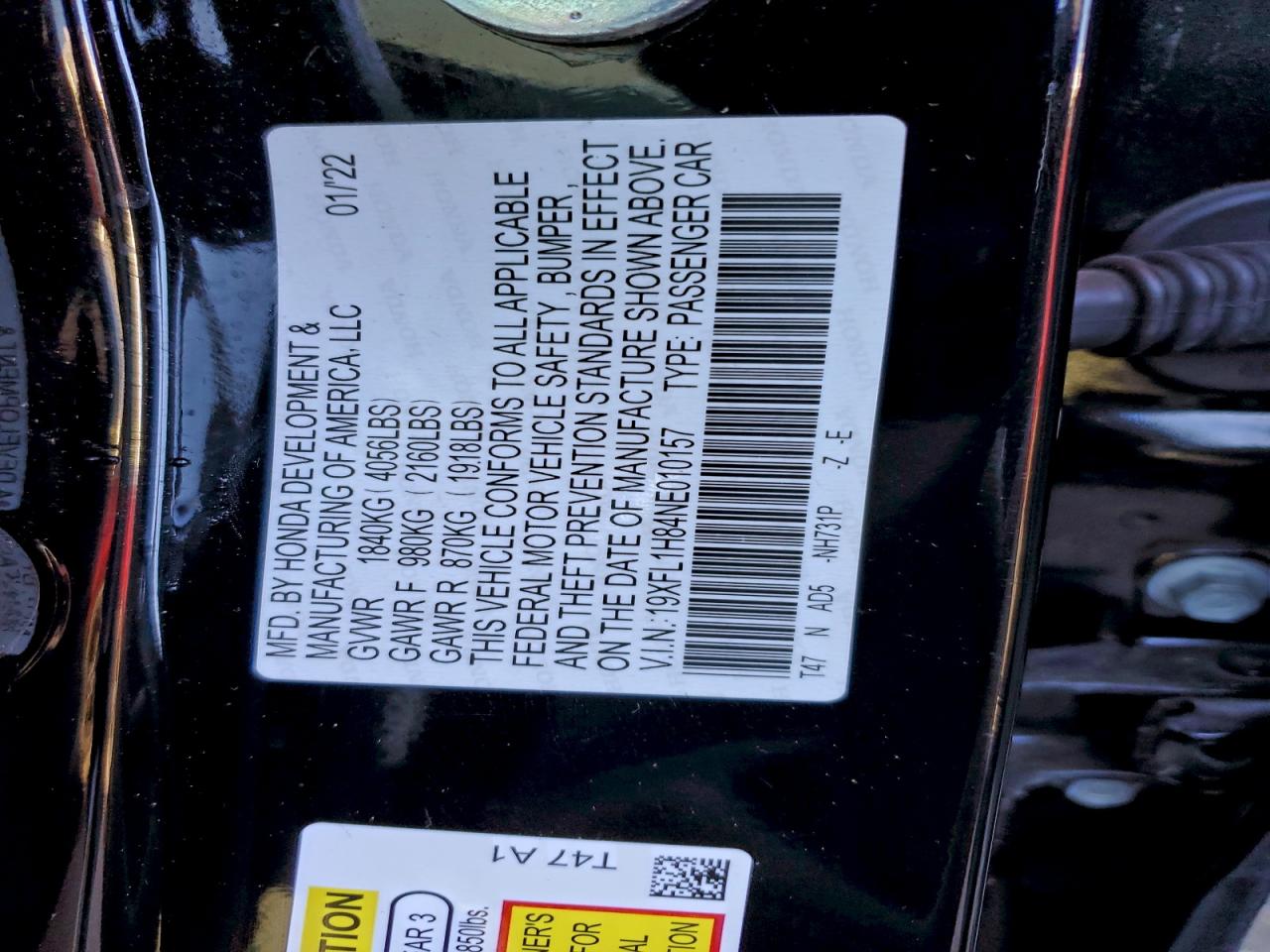 Honda Civic Sport Touring Image 10