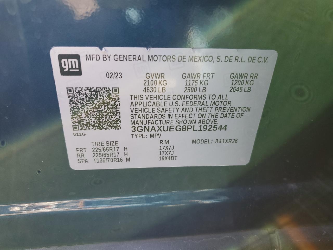 Chevrolet Equinox Lt Image 9