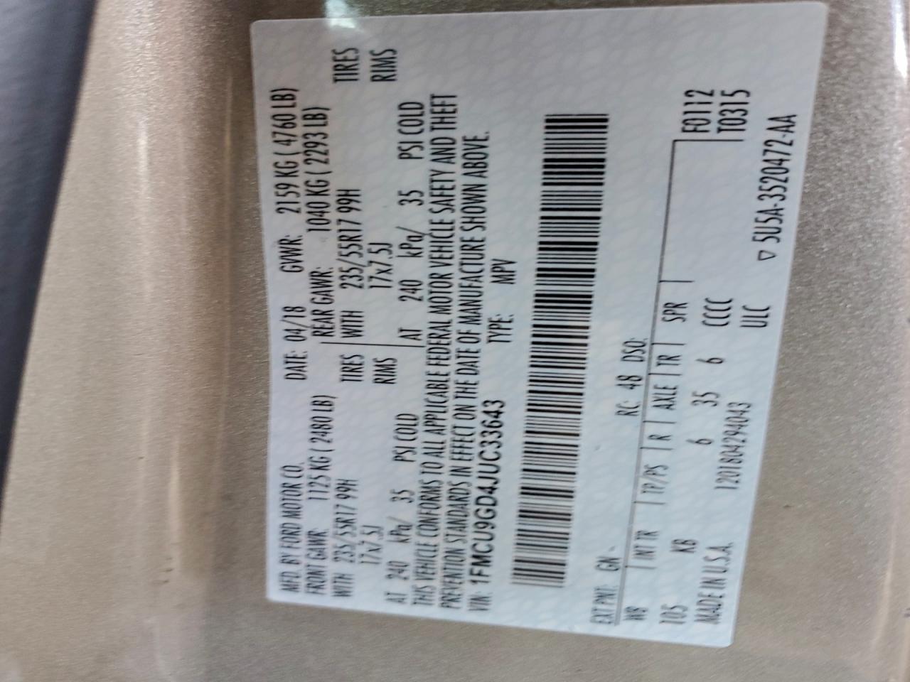 Ford Escape Se Image 10