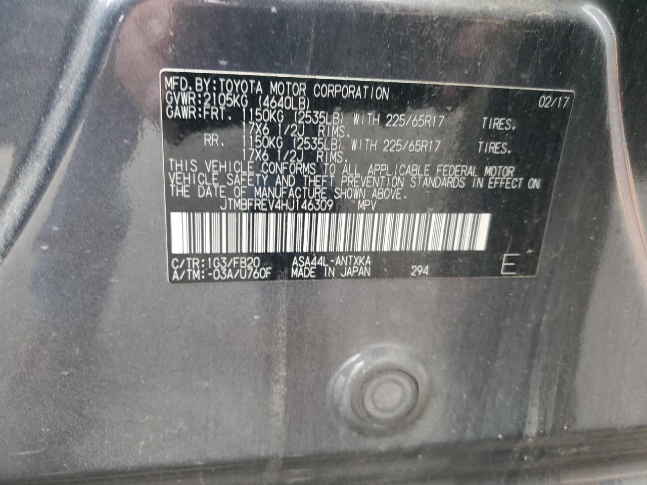 Toyota RAV4 Le Image 13