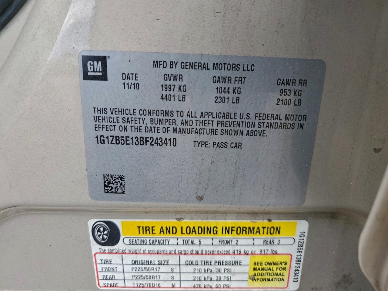 Chevrolet Malibu Ls Image 9