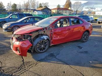  Salvage Toyota Corolla