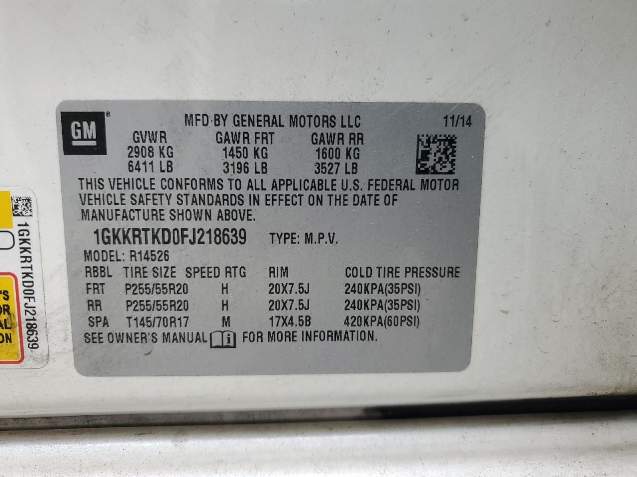 GMC Acadia Denali Image 8