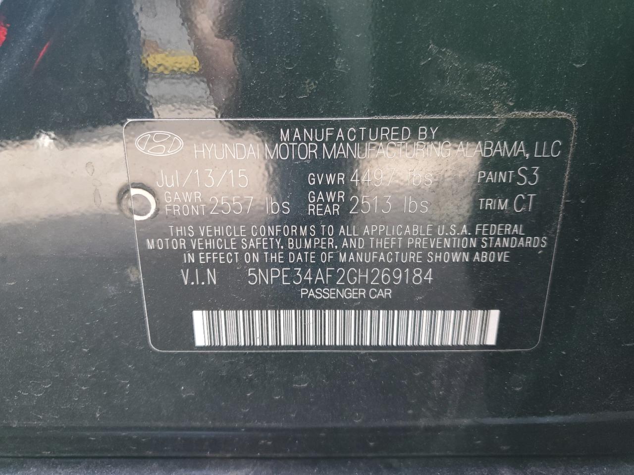 Hyundai SONATA Sport Image 6