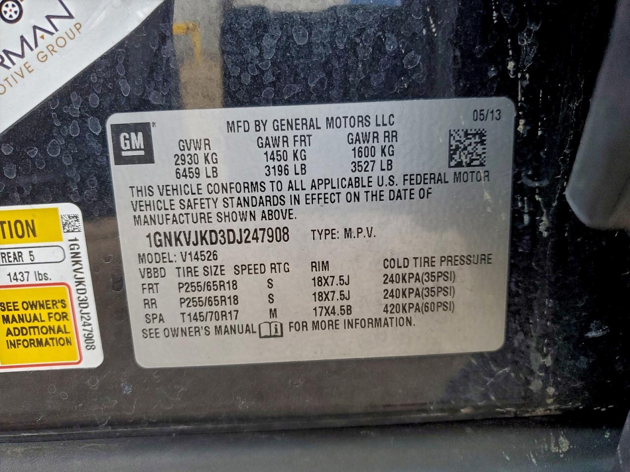 Chevrolet Traverse Lt Image 11