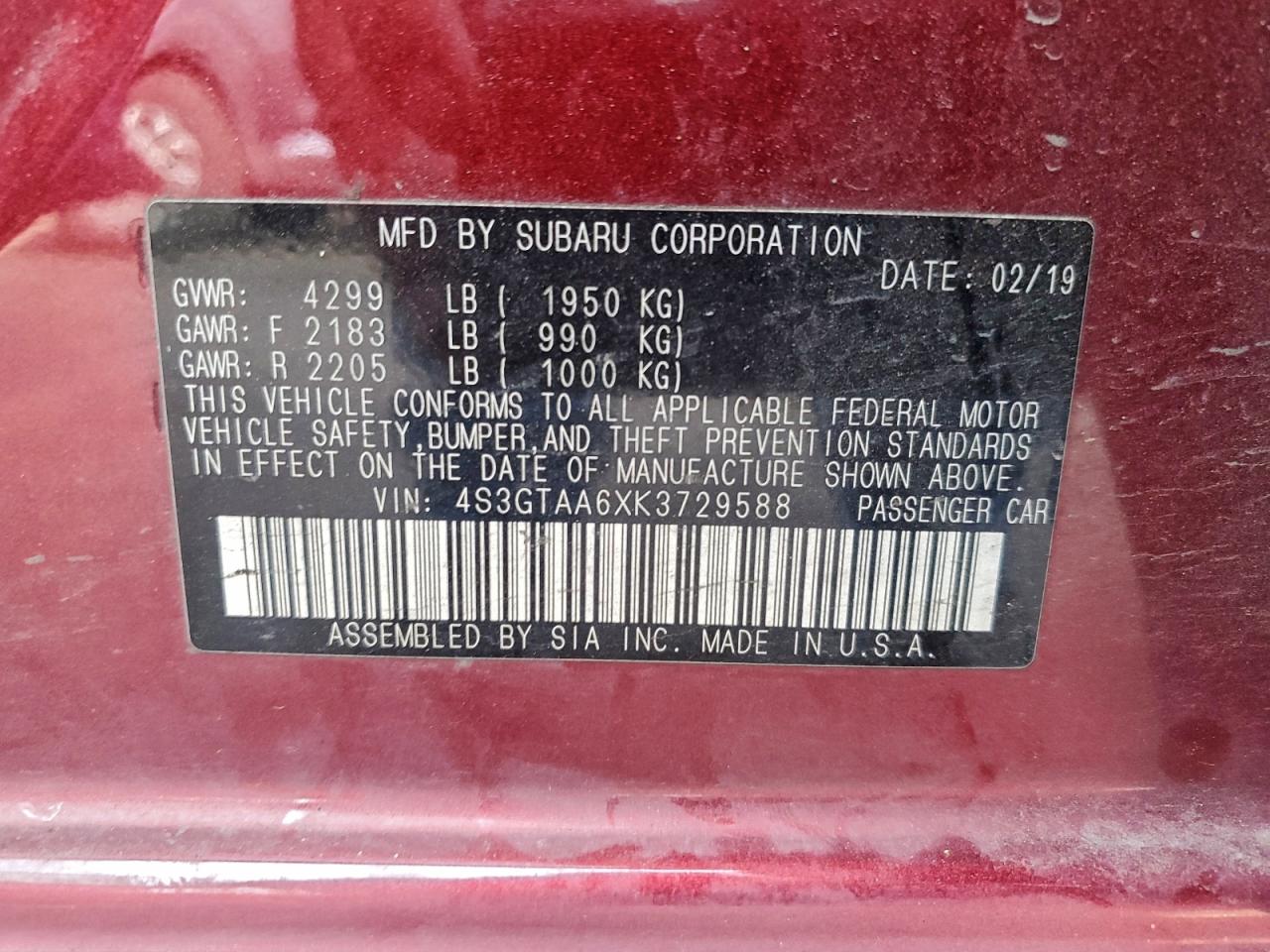 Subaru Impreza Image 12