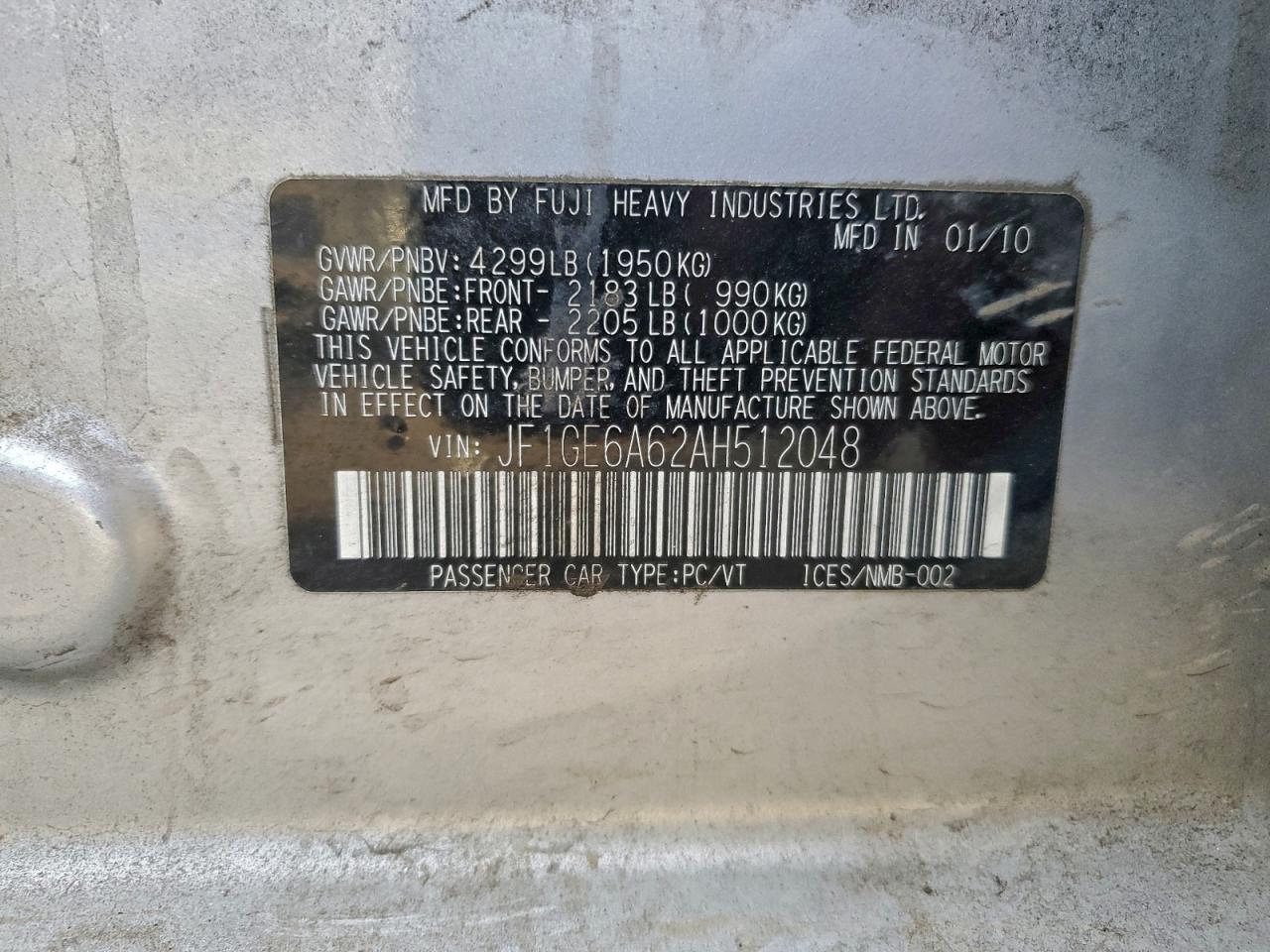 Subaru Impreza 2.5i Image 8