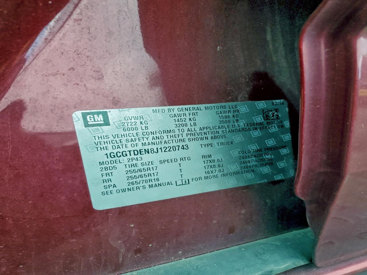 Chevrolet Colorado Z71 Image 9