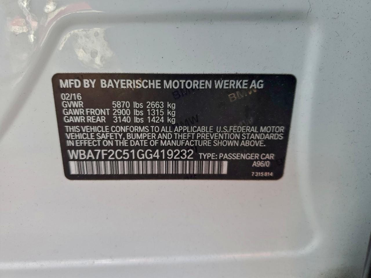 BMW 7 Series Xi Image 9